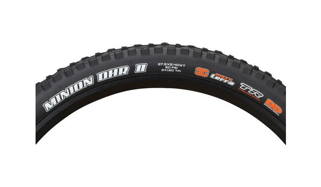 Покрышка Maxxis Minion DHR II 27.5x2.4" WT 3C MaxxTerra DD TR - дополнительное фото 4