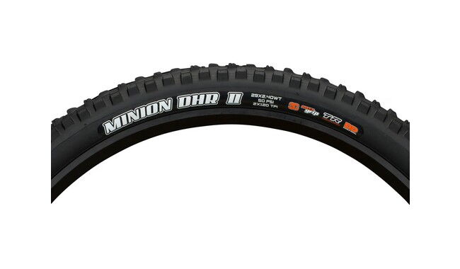 Покришка Maxxis Minion DHR II 29x2.4" WT 3C MaxxGrip DD TR - дополнительное фото 4