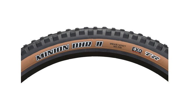 Покрышка Maxxis Minion DHR II 29x2.4" WT Dual EXO TR TW - дополнительное фото 4