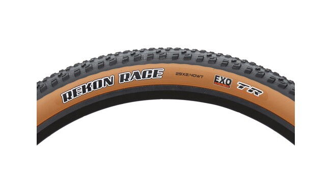 Покришка Maxxis Rekon Race 29x2.4" WT 120 TPI Dual EXO TR TW - дополнительное фото 4