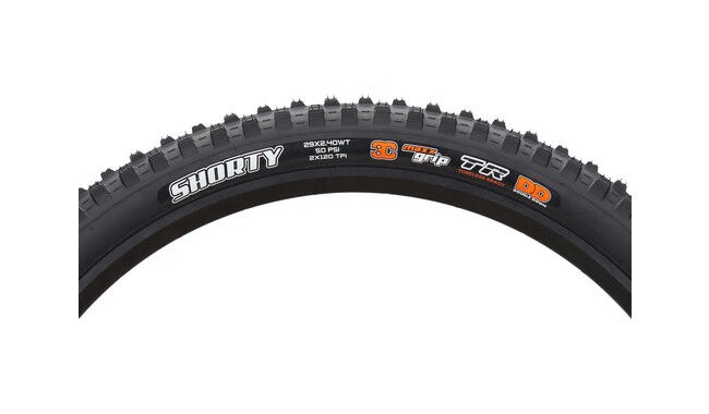Покришка Maxxis Shorty 29x2.4" WT 3C MaxxGrip DD TR - дополнительное фото 5