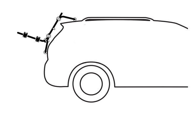 Велокрепление Peruzzo Firenze 2 E-bikes - дополнительное фото 4