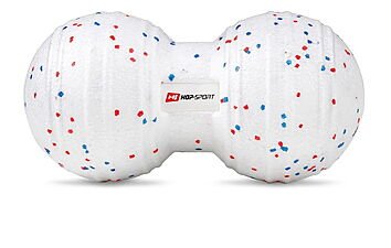 Масажний м'яч Hop-Sport подвійний 12 см