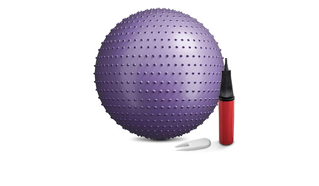 Фітбол Hop-Sport HS-R065GB 65 см + насос - фото 1