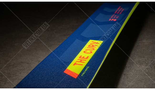 Лыжи горные Fischer The Curv M-Plate + RC4 Z13 FF - дополнительное фото 4