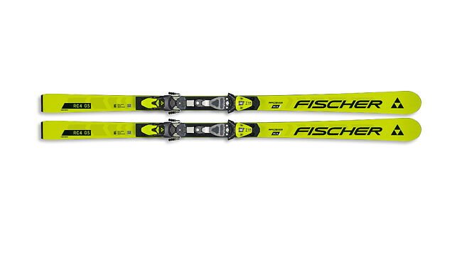 Лыжи горные Fischer RC4 WC GS Jr + RC4 Z11 FF - фото 1