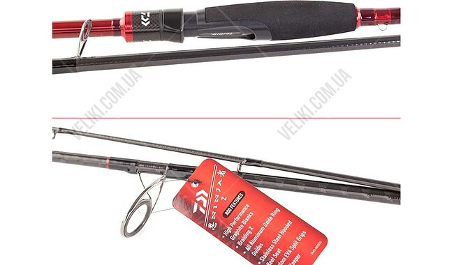 Спиннинг Daiwa Ninja Z 30-60 г 2,74 м - дополнительное фото 1