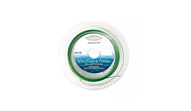 Поводковый материал Fladen Wire Trace & 10pc 40lb 10 м - фото 1