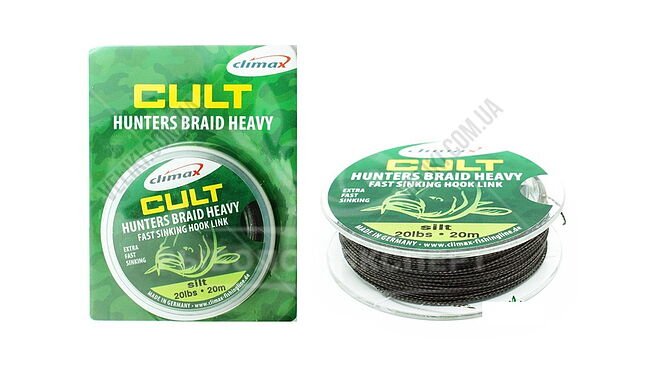 Повідковий матеріал Climax Cult Heavy Hunters Braid 30lb 20 м - дополнительное фото 3