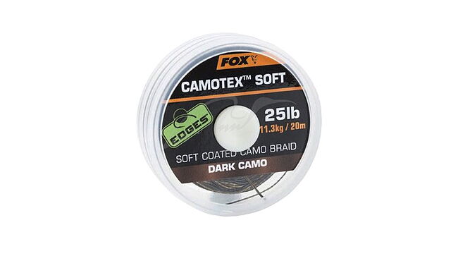 Поводковый материал Fox Camotex 25lb 20 м - фото 1