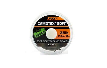 Поводковый материал Fox Edges Camotex Soft 20lb 20 м