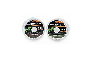 Поводковый материал Fox Edges Camotex Stiff 25lb 20 м