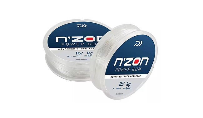 Амортизирующая резина Daiwa N`Zon Power Gum 0,8 мм 10 м - фото 1