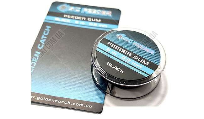 Амортизирующая резина Golden Catch Feeder Gum 0,8 мм 8 м - дополнительное фото 1