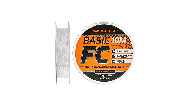 Флюорокарбон Select Basic FC 10 м 0,28 мм 4,30 кг - фото 1