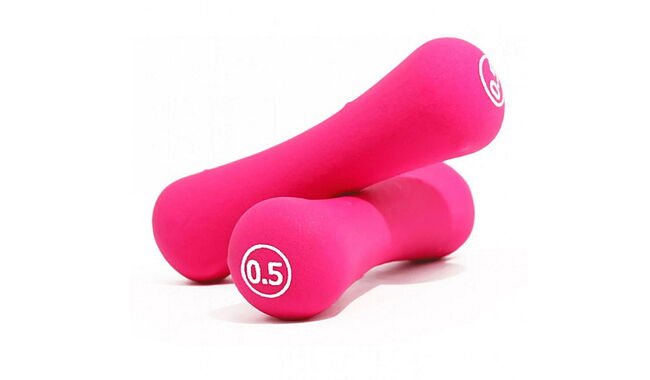 Гантели LiveUp Neoprene 2х0,5 кг - фото 1