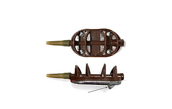 Кормушка Fanatik Флет с грунтозацепом 80 г