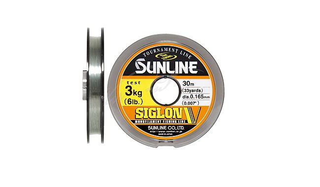 Леска Sunline Siglon V 30 м 0,26 мм 6,0 кг - фото 1
