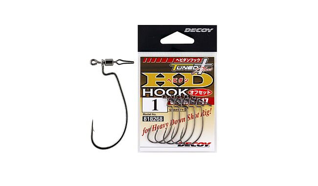 Гачок Decoy HD Hook Offset Worm 117 №2/0 4 шт - фото 1