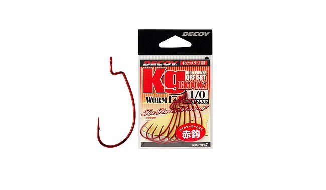 Гачок Decoy Worm 17R Kg Hook R №5/0 4 шт - фото 1