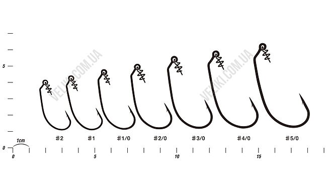 Гачок Decoy Worm 30 Maki-Sasu Hook №5/0 3 шт - дополнительное фото 1