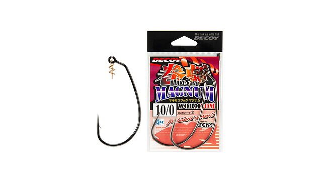 Крючок Decoy Worm 30M Maki-Sasu Hook Magnum 8/0 3 шт - фото 1