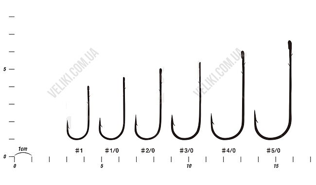 Гачок Decoy Worm144 Flippin Straight #1/0 5 шт - дополнительное фото 1