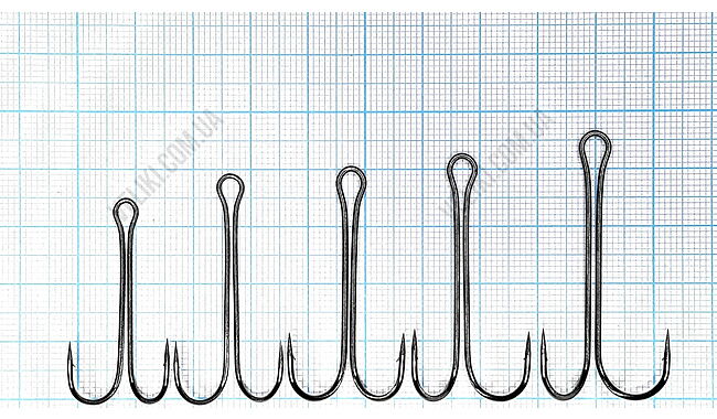 Крючок Kumho DOUBLE HOOK LIGHT 800 №8 1 шт - дополнительное фото 1