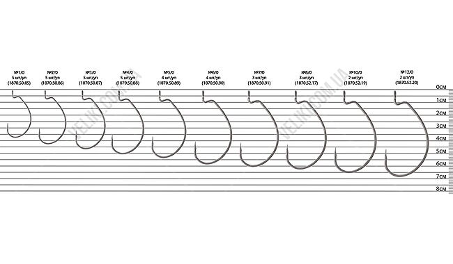 Гачок Select WH-93 3/0 5 шт - дополнительное фото 2