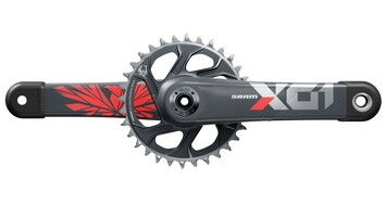 Система шатунов SRAM X01 Eagle Superboost+ DUB X-Sync2 32T 165 мм