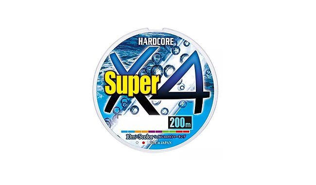 Шнур Duel Hardcore Super X4 200 м #1 8 кг - фото 1
