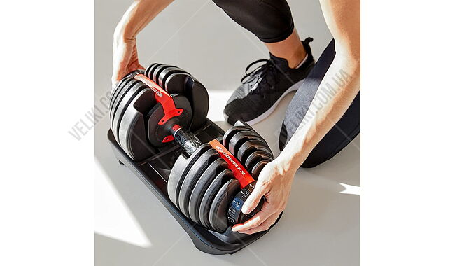 Гантелі Bowflex SelectTech 1090i (4-41кг) 2шт - дополнительное фото 15