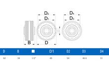Знімач каретки Unior T47 - дополнительное фото 3