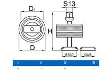 Съемник каретки Unior BB30/DUB - дополнительное фото 1