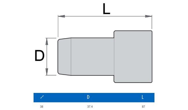 Инструмент для установки сальников в вилку Unior 38 - дополнительное фото 1