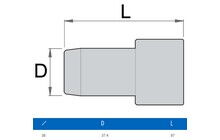 Инструмент для установки сальников в вилку Unior 38 - дополнительное фото 1