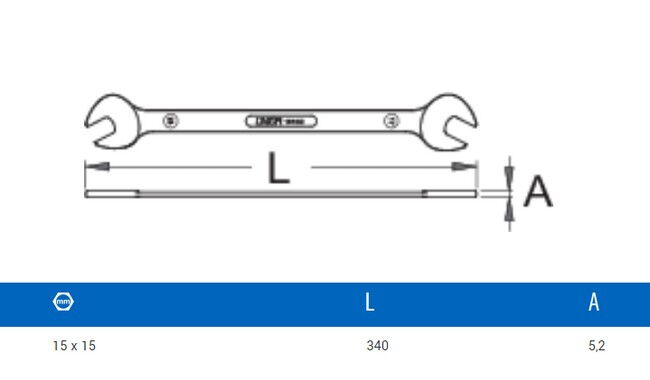Ключ для педалей Unior 15x15 - дополнительное фото 1
