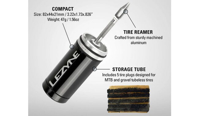Ремкомплект для покришок Lezyne Tubless - дополнительное фото 4