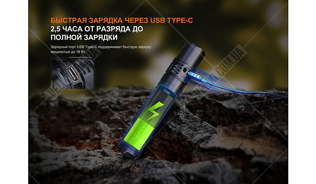 Ліхтар Fenix PD36R V2.0 - дополнительное фото 7