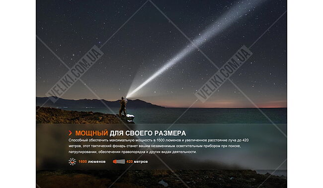 Ліхтар Fenix TK11R - дополнительное фото 6