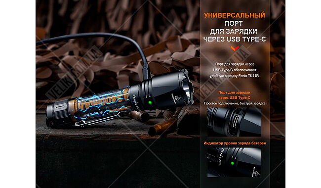 Ліхтар Fenix TK11R - дополнительное фото 10