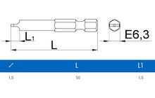Ниппельная бита Unior Speed 1.5 - дополнительное фото 1