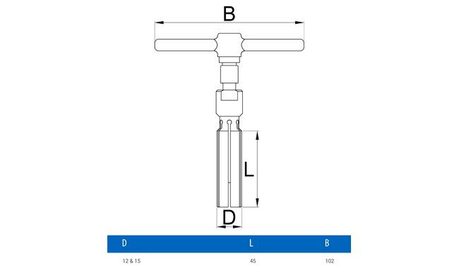 Съемник пыльников втулок Unior FI 12-15 - дополнительное фото 1