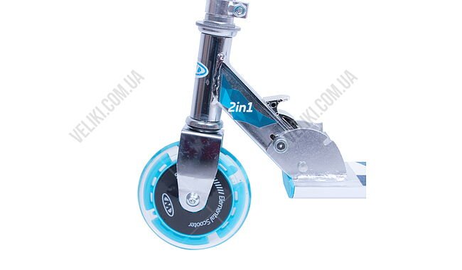 Самокат WORKER Snow Spider PRO 2in1 - дополнительное фото 4