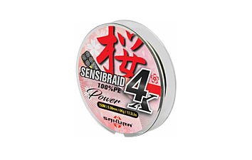 Шнур Sakura SENSIBRAID 4 150 м 0,18 мм 12 кг