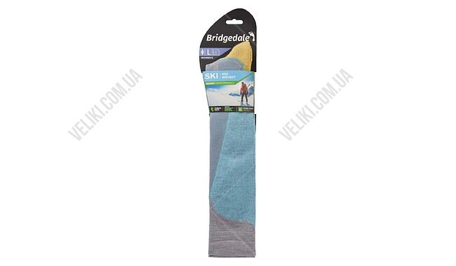Носки Bridgedale Women's Ski MidWeight - дополнительное фото 2