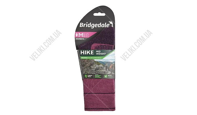 Шкарпетки Bridgedale WoolFusion Trekker Women's - дополнительное фото 2