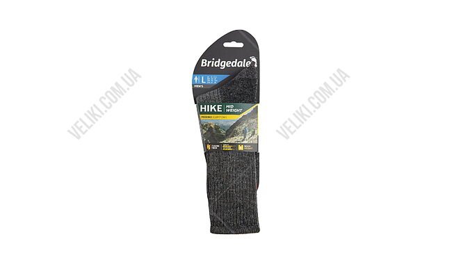 Шкарпетки Bridgedale Hike MidWeight Boot - дополнительное фото 2