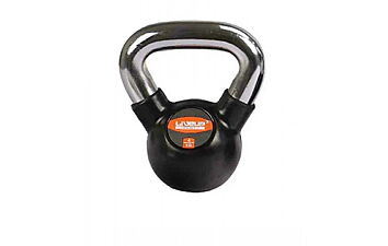 Гиря LiveUp Rubber Kettlebel 4 кг