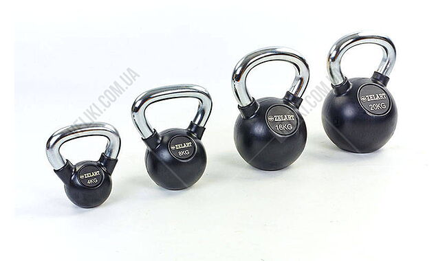 Гиря Zelart ТА-5162-8 8 кг - дополнительное фото 2